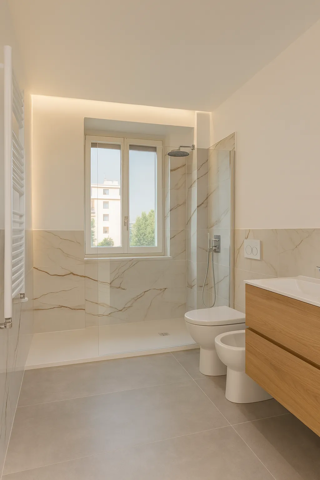 Bagno Padronale in Marmo